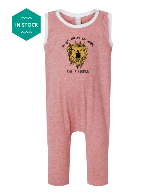 a baby romper with a picture of a dog on it