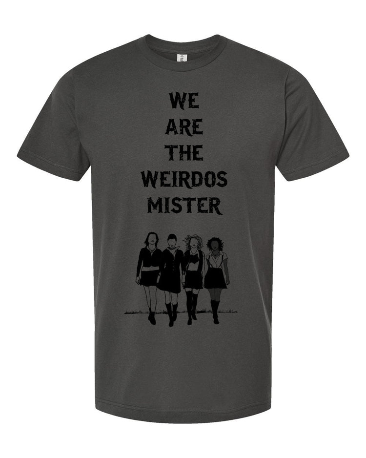 Unisex Tee – Weirdos Graphic T-Shirt | Soft Cotton, Eco Friendly Ink, Casual Wear
