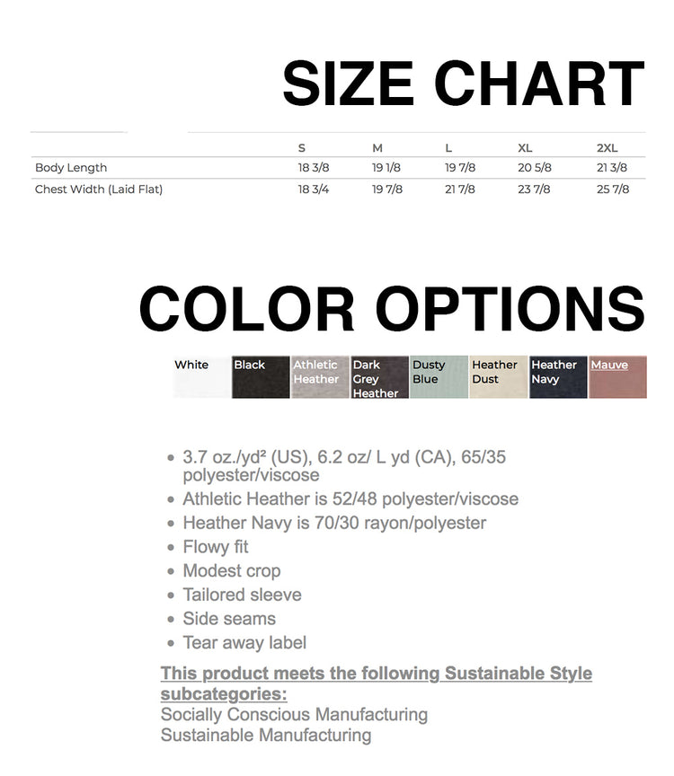 Women's Crop Tee - Design Your Own Flowy Crop Top | Megan Lee Apparel