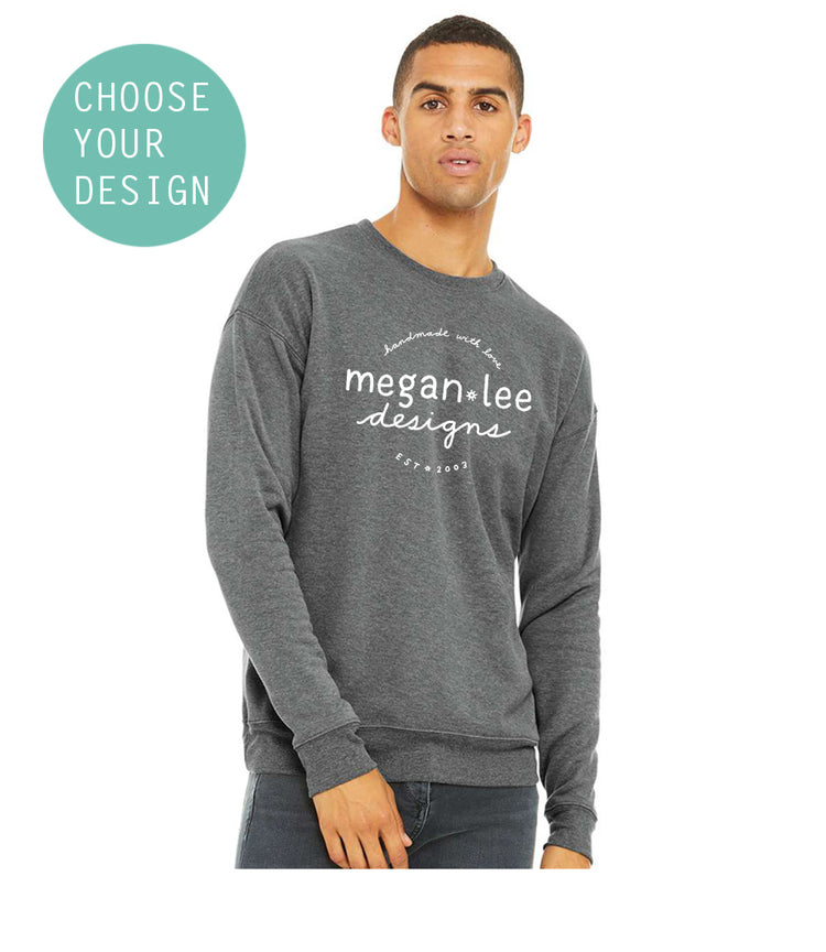 Drop Sleeve Sweatshirt - Custom Unisex Cotton Blend With Unique Graphic Prints