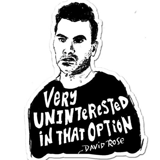 David Rose Sticker