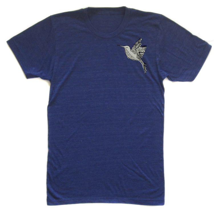 Unisex Hummingbird Tee – Soft Cotton Graphic Shirt | Eco Friendly Apparel by Megan Lee Designs