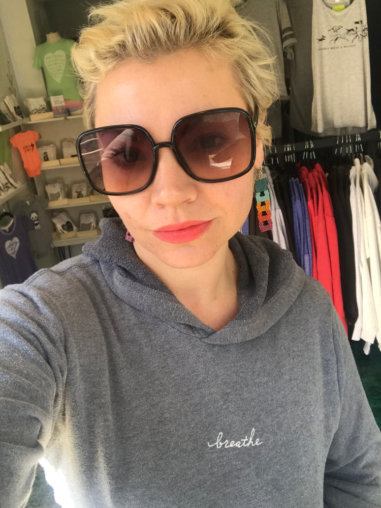 Breathe Hoodie - Unisex Soft Hoodie by Megan Lee Designs | Cozy Casual Wear