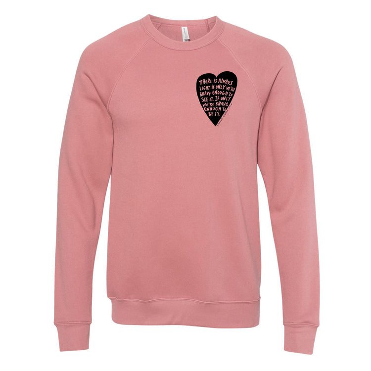 Light Hoodie - Hand Printed Hoodie With Positive Quote | Super Soft Eco Friendly Sweatshirt