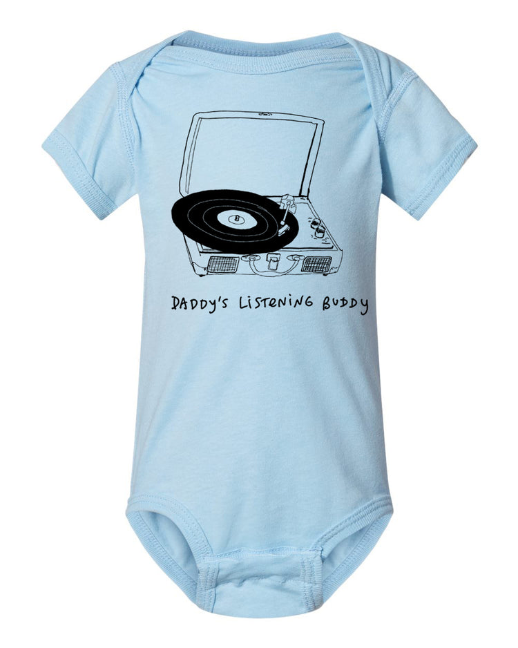 Daddy's Listening Buddy : Baby Onesie