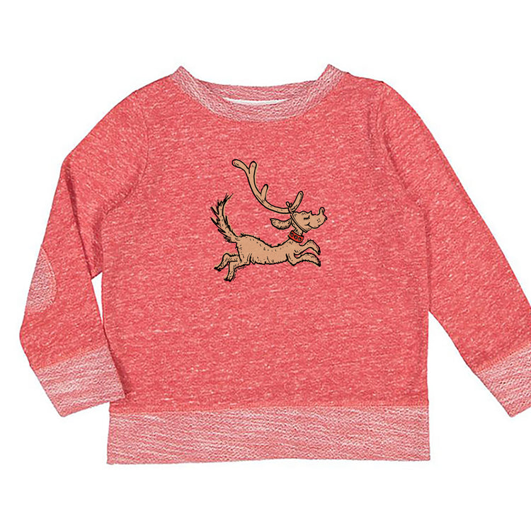 Max (Grinch) : Youth Melange Sweatshirt