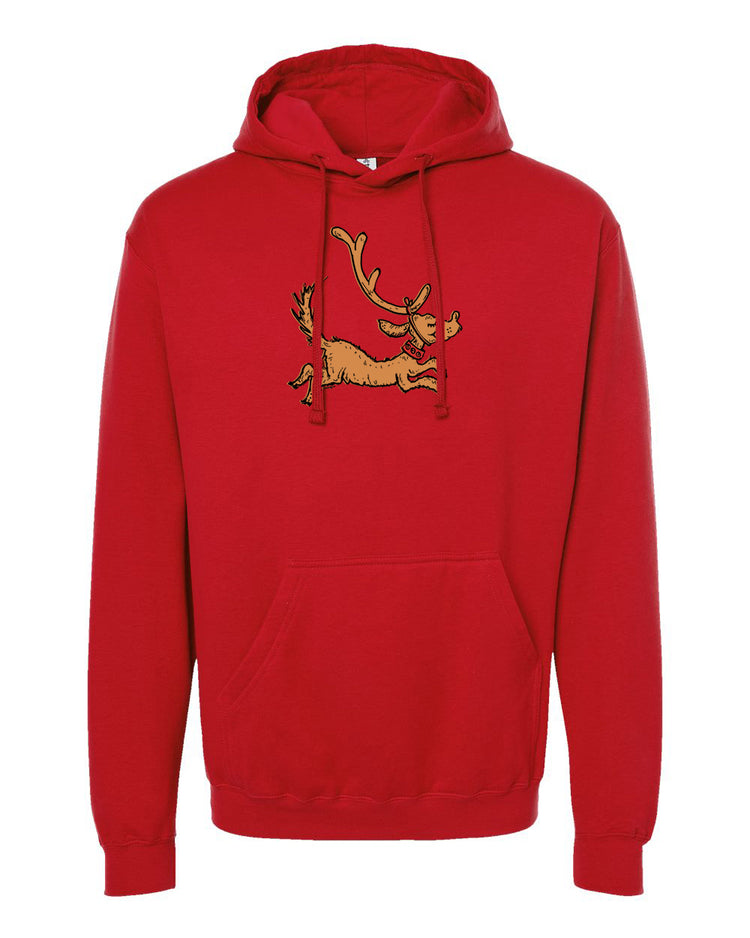 Max Grinch Hoodie – Hand Printed Holiday Hoodie With Eco Friendly Ink Apparel