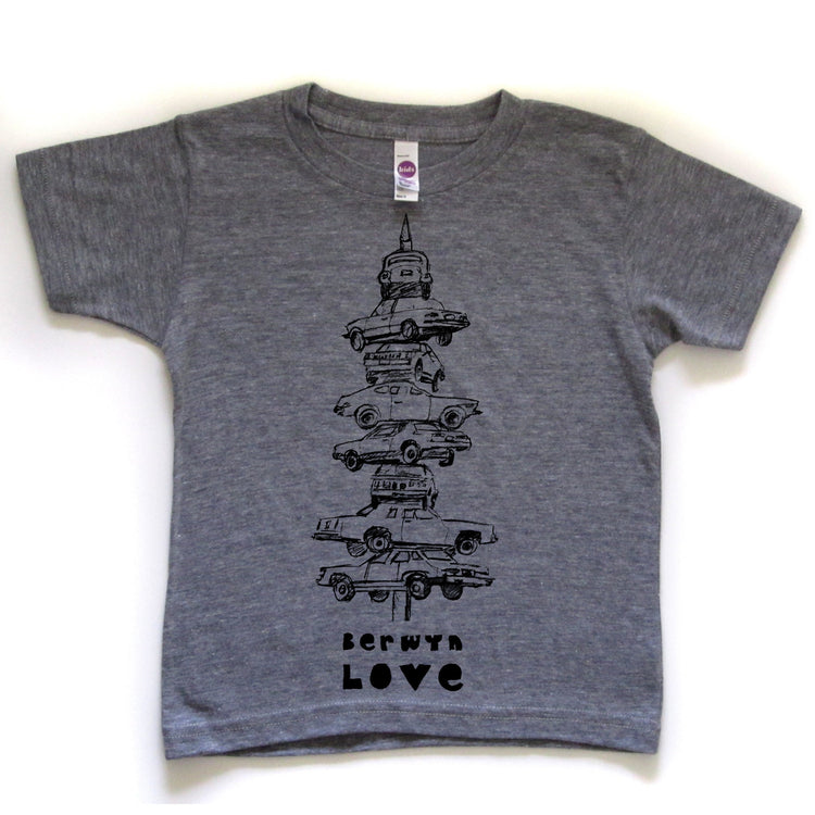 Kids T Shirt – Berwyn Love Printed Graphic Tee | Soft Cotton, Machine Washable