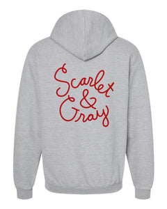 Scarlet & Gray : Zip Hoodie