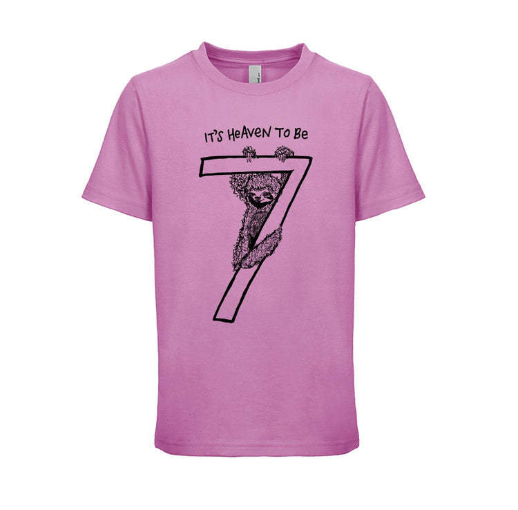 Kids T-Shirt - Heaven Seven Hand Printed Tee | Soft Cotton, Machine Washable