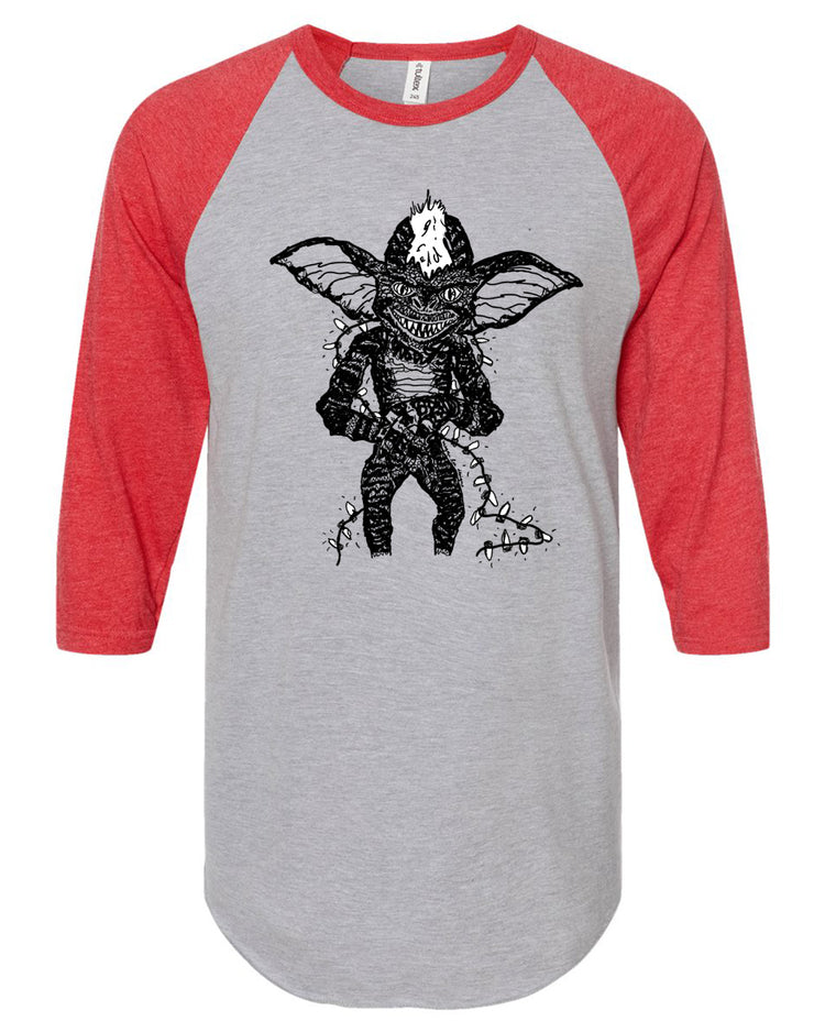 Stripe Holiday T-Shirt – Soft Cotton Tee | Hand Printed Apparel With Eco Friendly Ink