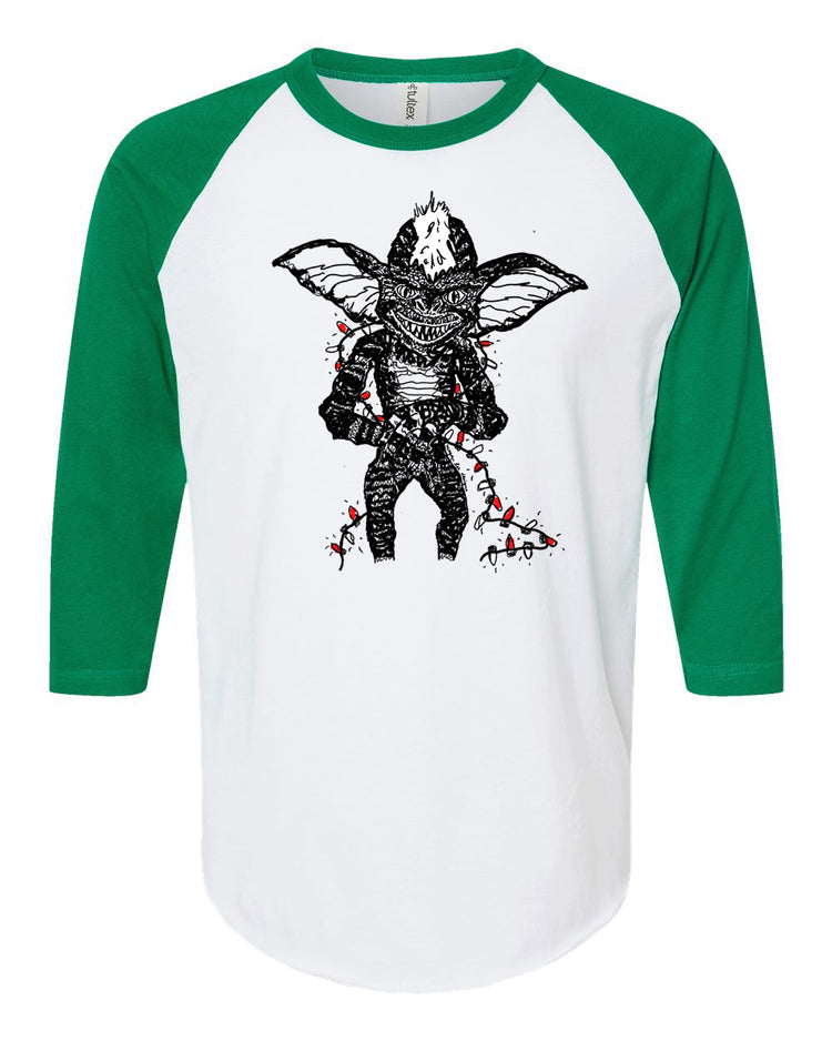 Stripe Holiday T-Shirt – Soft Cotton Tee | Hand Printed Apparel With Eco Friendly Ink