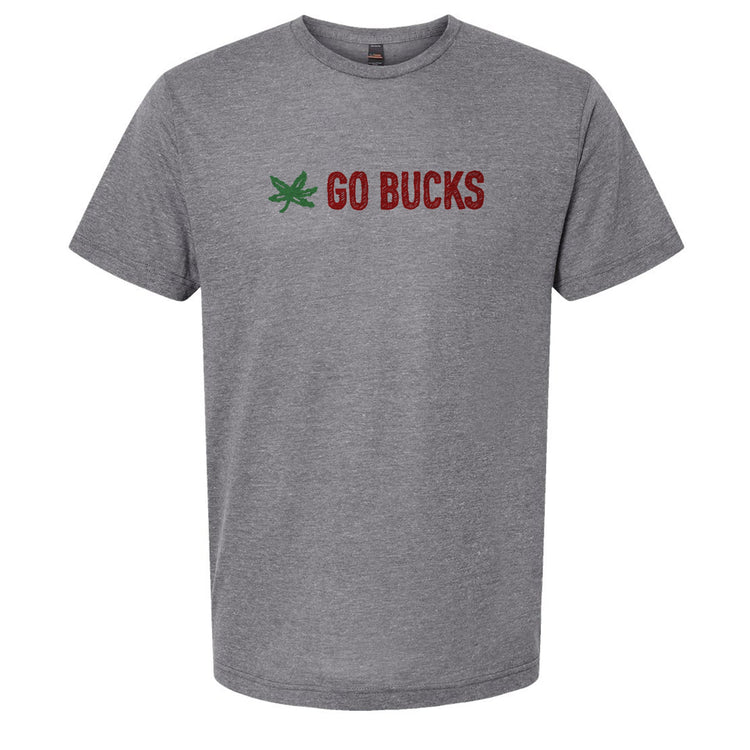 Unisex Tri-Blend T-Shirt | Go Bucks Stripe - Ohio Pride Apparel, Comfortable Summer Shirt