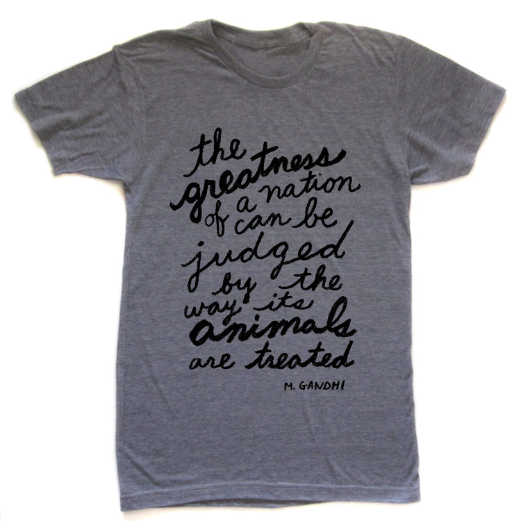 Kids Animal T-Shirt – Hand Printed Organic Cotton Tee With Cute Designs