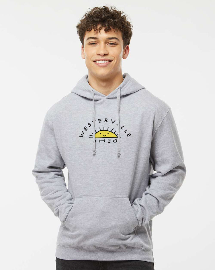 Unisex Hoodie - Westerville Sun Pullover Hoodie With Soft Cotton Comfort