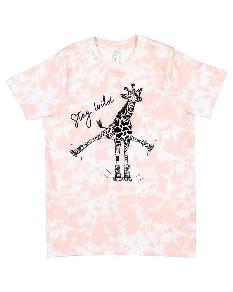 Kids Tie Dye Tee - Hand Printed Kids Graphic Tee by Megan Lee Designs