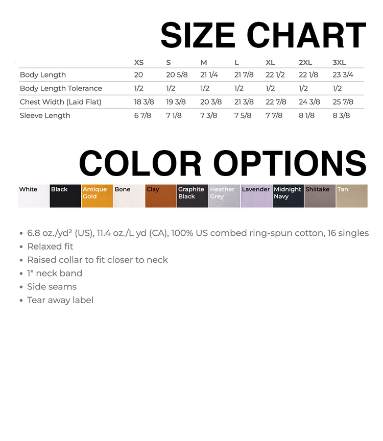 Women's Boxy Tee – Heavyweight Floral Print Shirt 8647 | Soft Cotton, Eco Friendly Ink