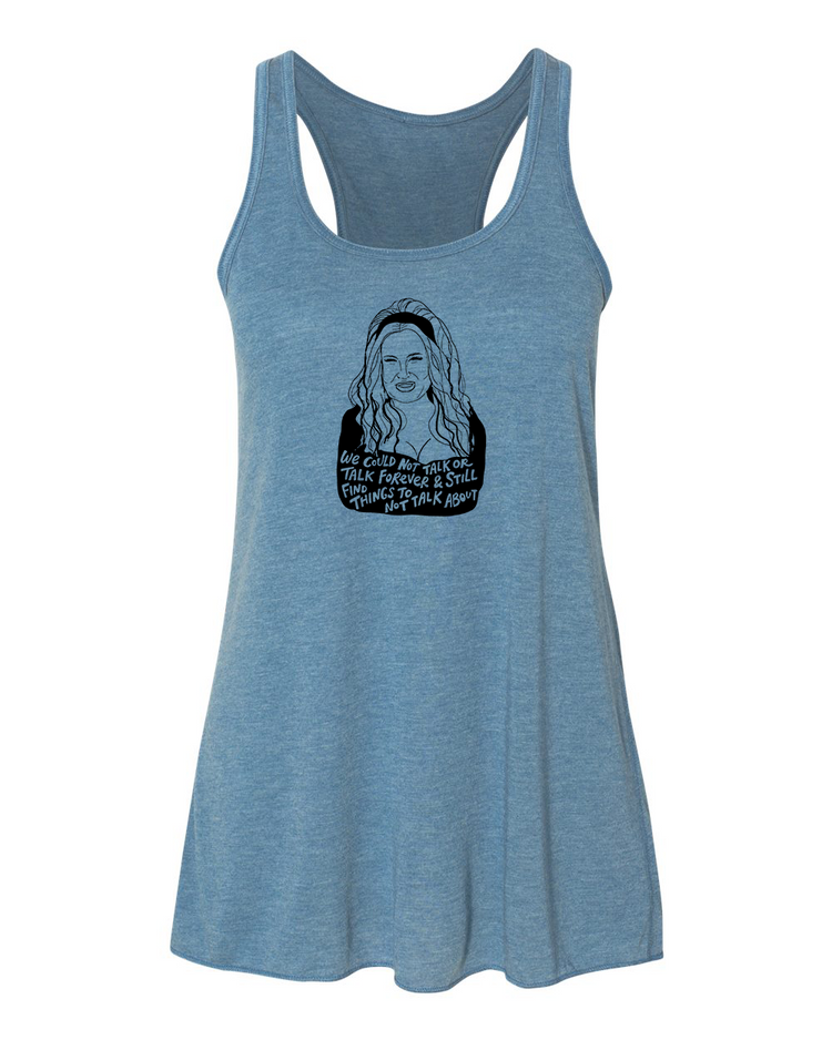 Women's Flowy Tank – Jennifer Coodlige Racerback Style Soft Cotton Top