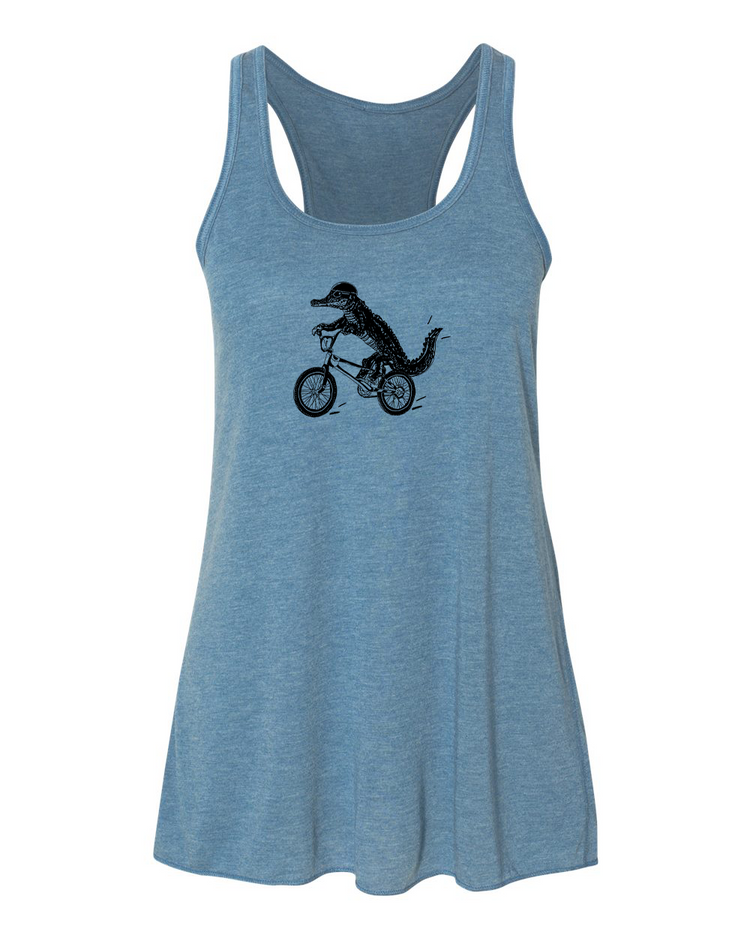 Crocodile: Women's Flowy Tank