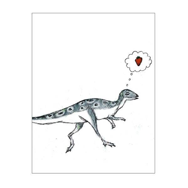 Veggiesaurus Notecard