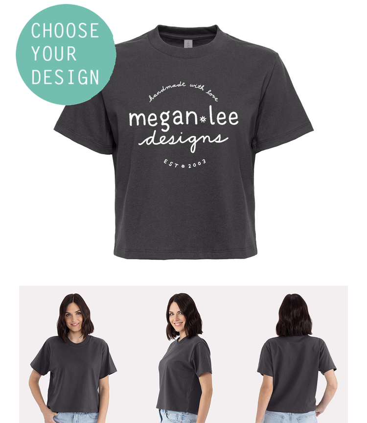 Women's Boxy Tee - Custom Print T-Shirt | Heavyweight Cotton Boxy Fit Shirt