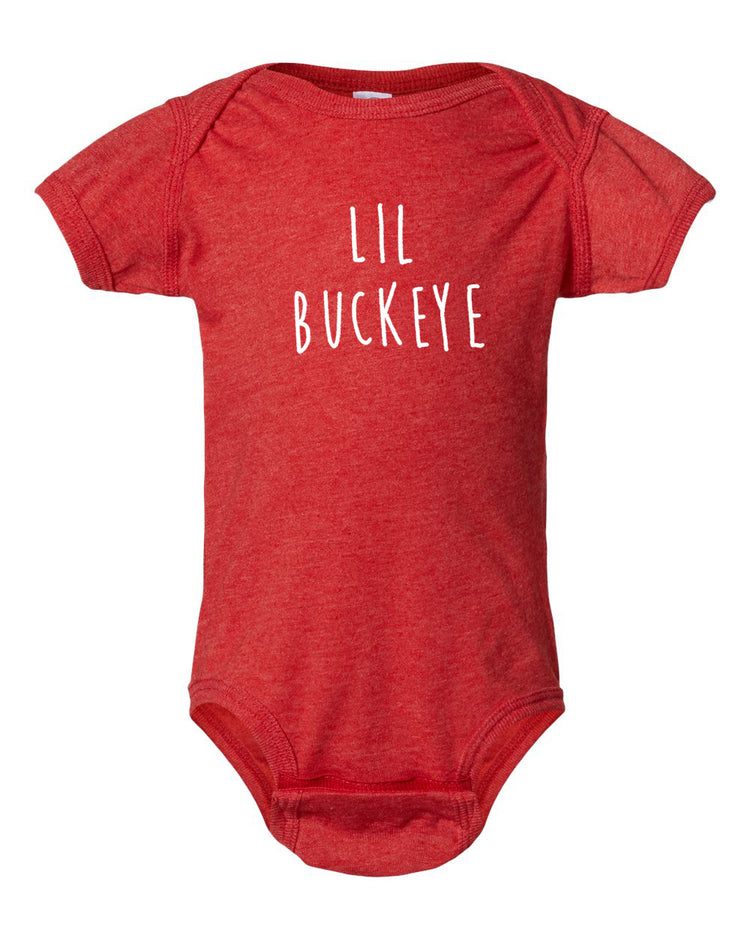 Baby Onesie Lil Buckeye - Super Soft Cotton Infant Bodysuit | Baby Gift Apparel