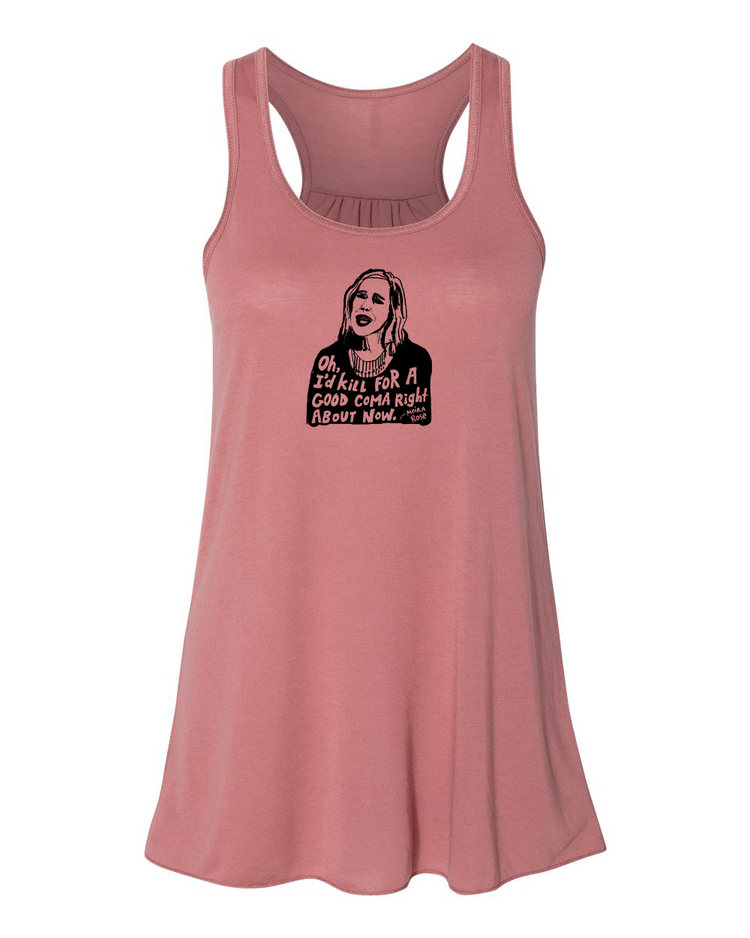 Women's Flowy Tank - Moira Racerback Style | Soft Fabric, Eco Friendly Ink