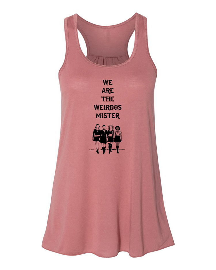 Women's Flowy Tank - Hand Printed Racerback Top With Soft Fabric | Megan Lee Designs