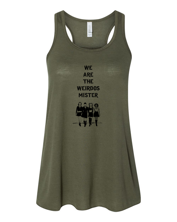 Women's Flowy Tank - Hand Printed Racerback Top With Soft Fabric | Megan Lee Designs
