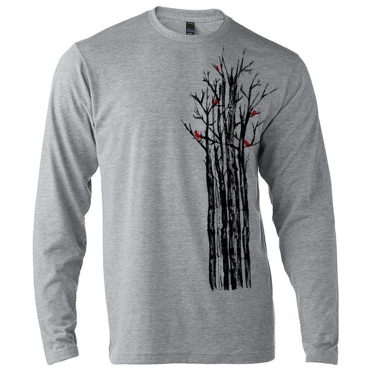 Unisex Long Sleeve Winter T-Shirts – Hand Drawn Design | Eco Friendly Ink