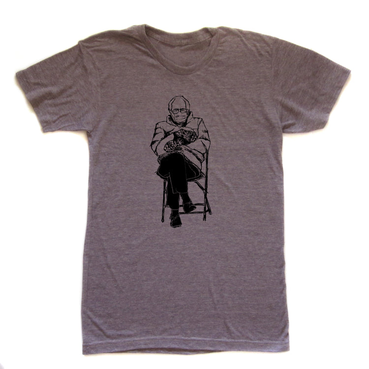 Unisex Mittens Tee – Hand Printed Graphic T-Shirt | Eco Friendly Apparel by Megan Lee Designs