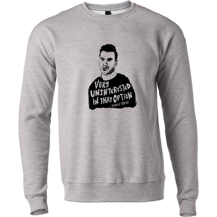 Unisex Sweatshirt - David Rose Cozy Soft Cotton Crew Neck Pullover Shirt