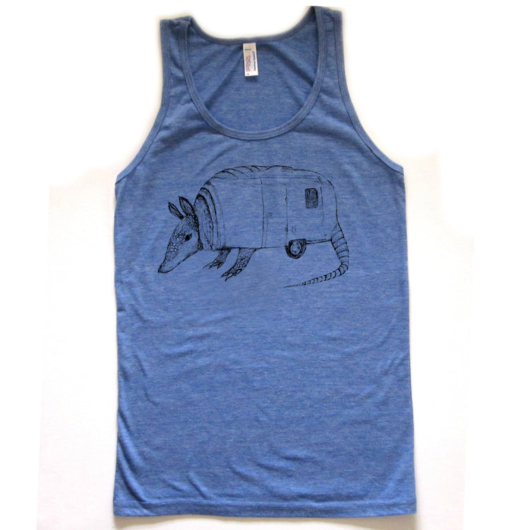 Airmadillo : unisex tri-blend tank - Megan Lee Designs