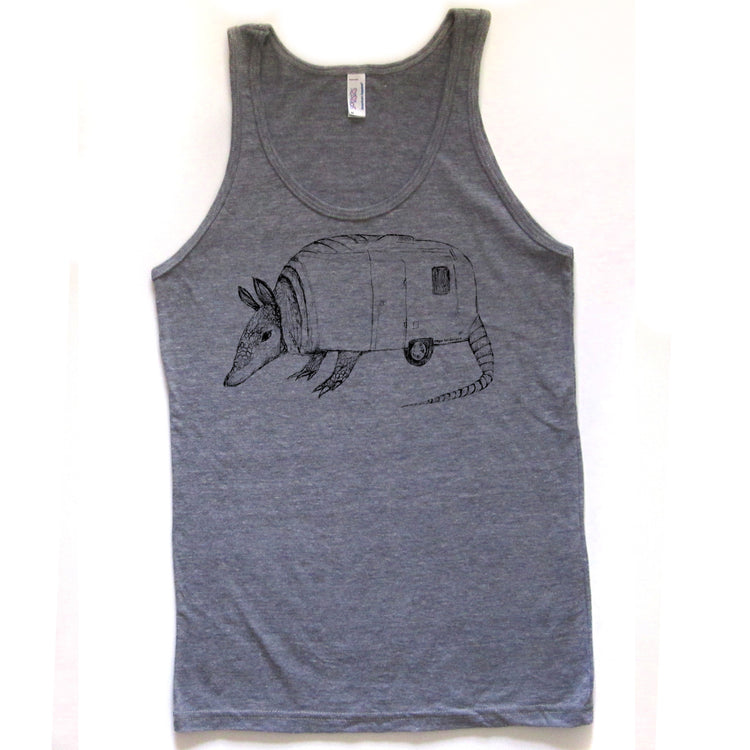 Airmadillo : unisex tri-blend tank - Megan Lee Designs