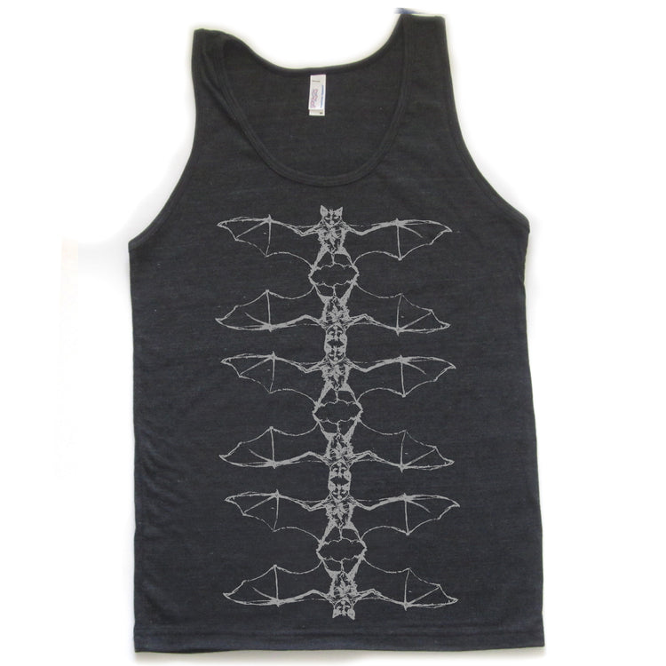 Bats : unisex tri-blend tank, Unisex Apparel - Megan Lee Designs