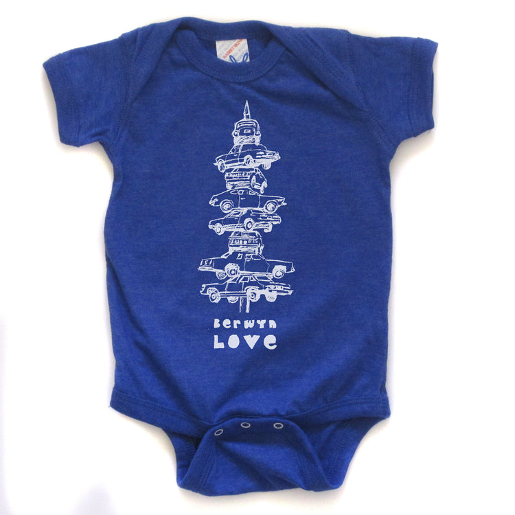 Baby Onesie Berwyn Love Printed Infant Bodysuit – Soft Cotton Baby Shower Gift