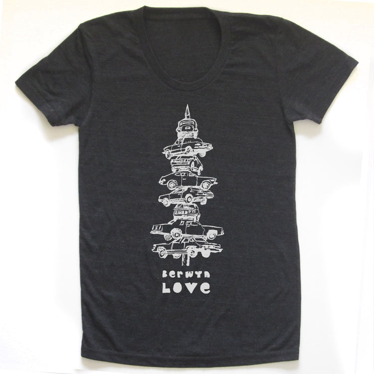 Berwyn Love : women tri-blend tee, Women's Apparel - Megan Lee Designs