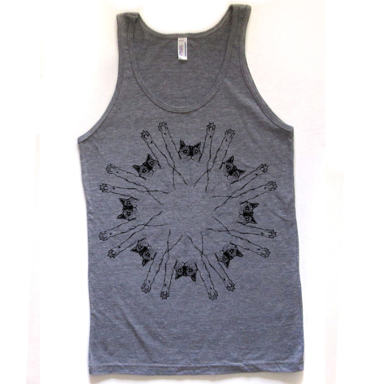 Suncats : unisex tri-blend tank, Unisex Apparel - Megan Lee Designs