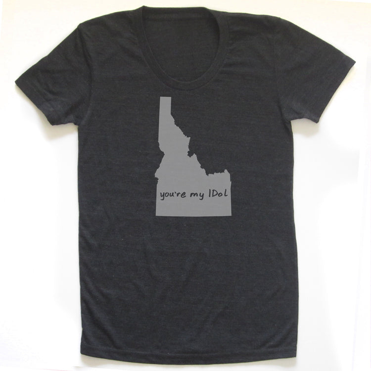 Idaho : you're my IDol women tri-blend tee, Women's Apparel - Megan Lee Designs