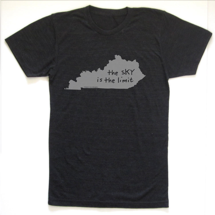Kentucky : the sKY is the limit unisex tri-blend tee, Unisex Apparel - Megan Lee Designs