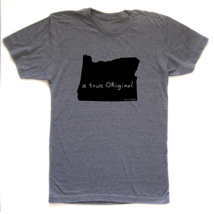 Oregon : a true ORiginal unisex tri-blend tee, Unisex Apparel - Megan Lee Designs