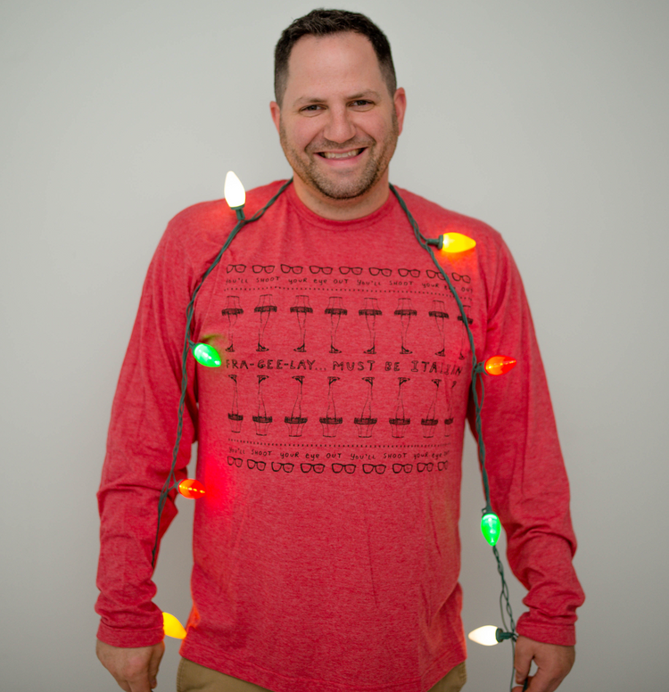 Christmas Story Long Sleeve Unisex Holiday Shirt – Fra-Gee-Lay Classic Tee