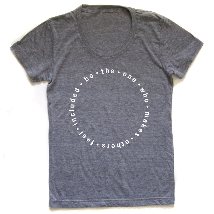 Women's Graphic Tee - Be The One Shirt | Hand Printed Soft Cotton T-Shirt