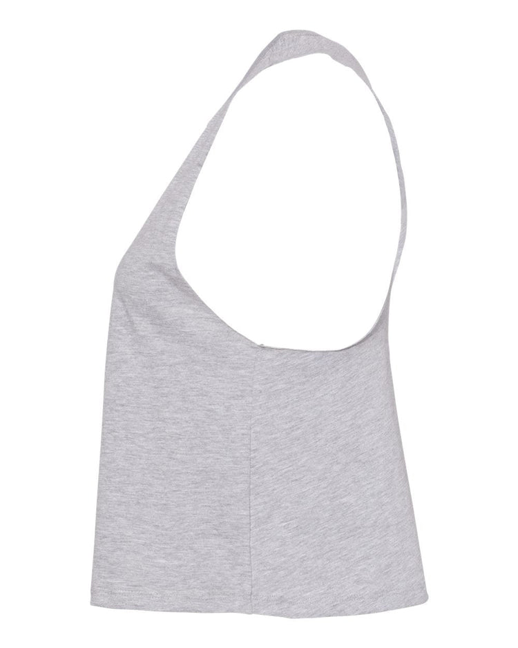 Women's Crop Tank – OSU Buckeyes Scarlet and Gray Athletic Top by Megan Lee Designs