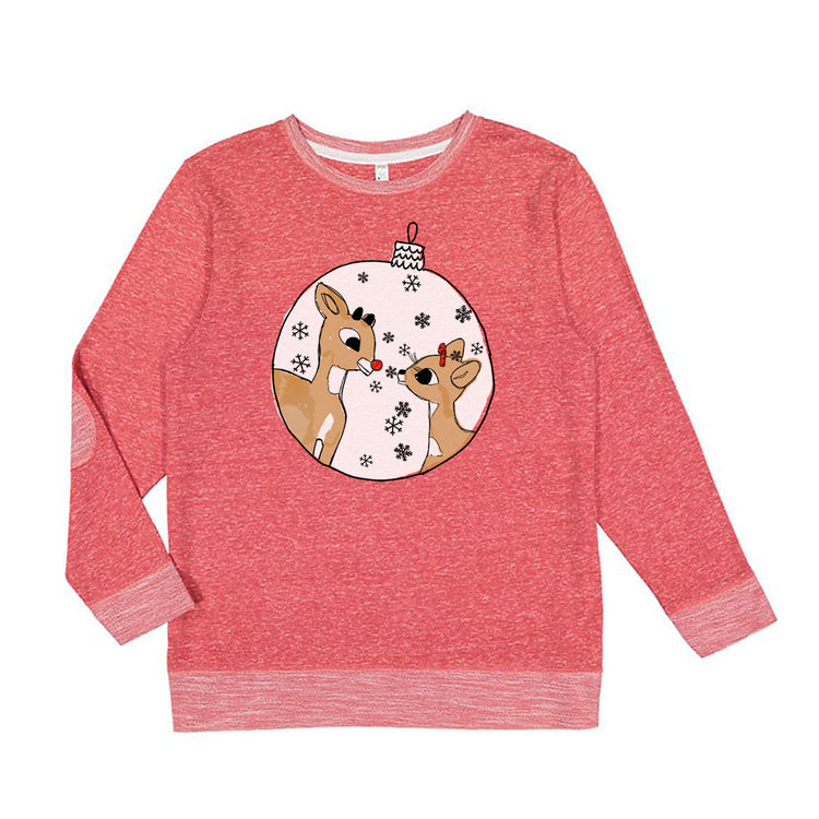 Rudolph : Youth Melange Sweatshirt