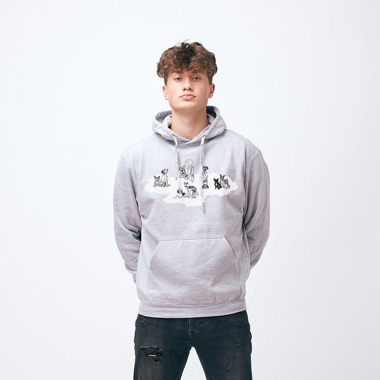 Betty White Hoodie - Unisex Screen Printed Comfy Sweatshirt With Graphic Design