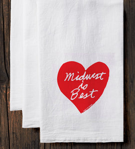 Midwest is Best : tea towel
