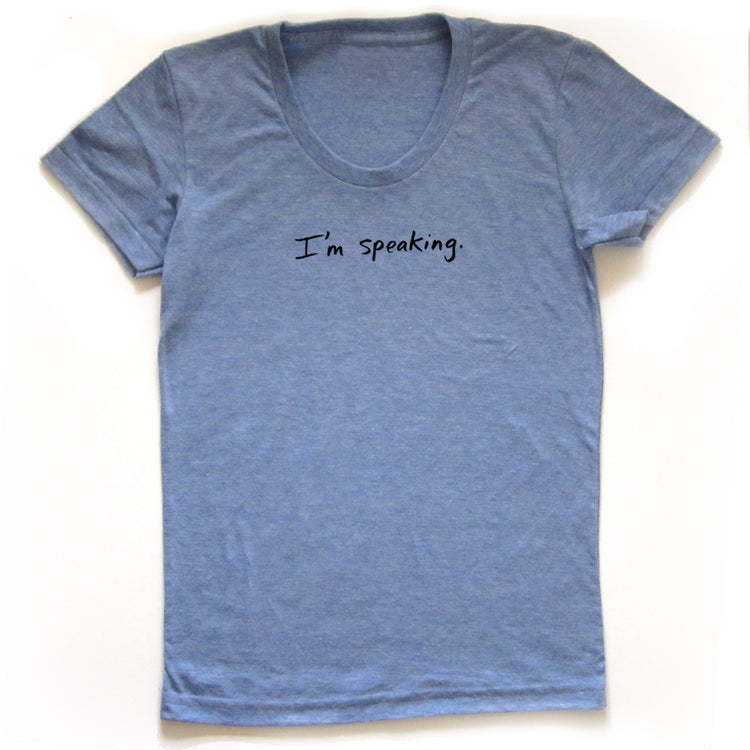 Women's Speaking Tee - Tri-Blend Shirt With Scooped Neckline | Megan Lee Designs