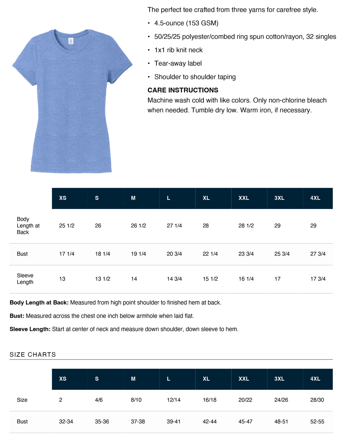 The perfect tee crafted from three yars for carefree style
