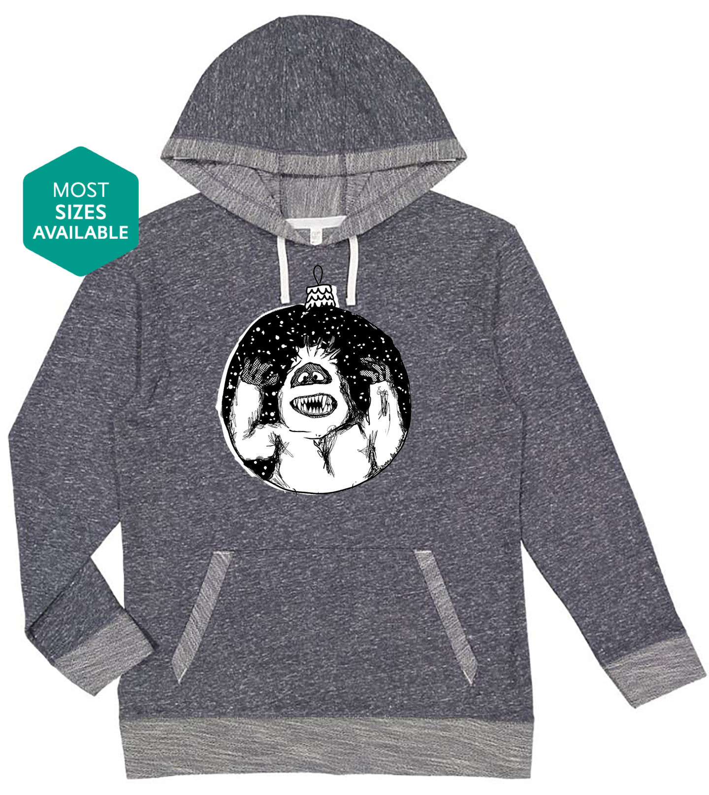 a gray sweatshirt with a monkey on it